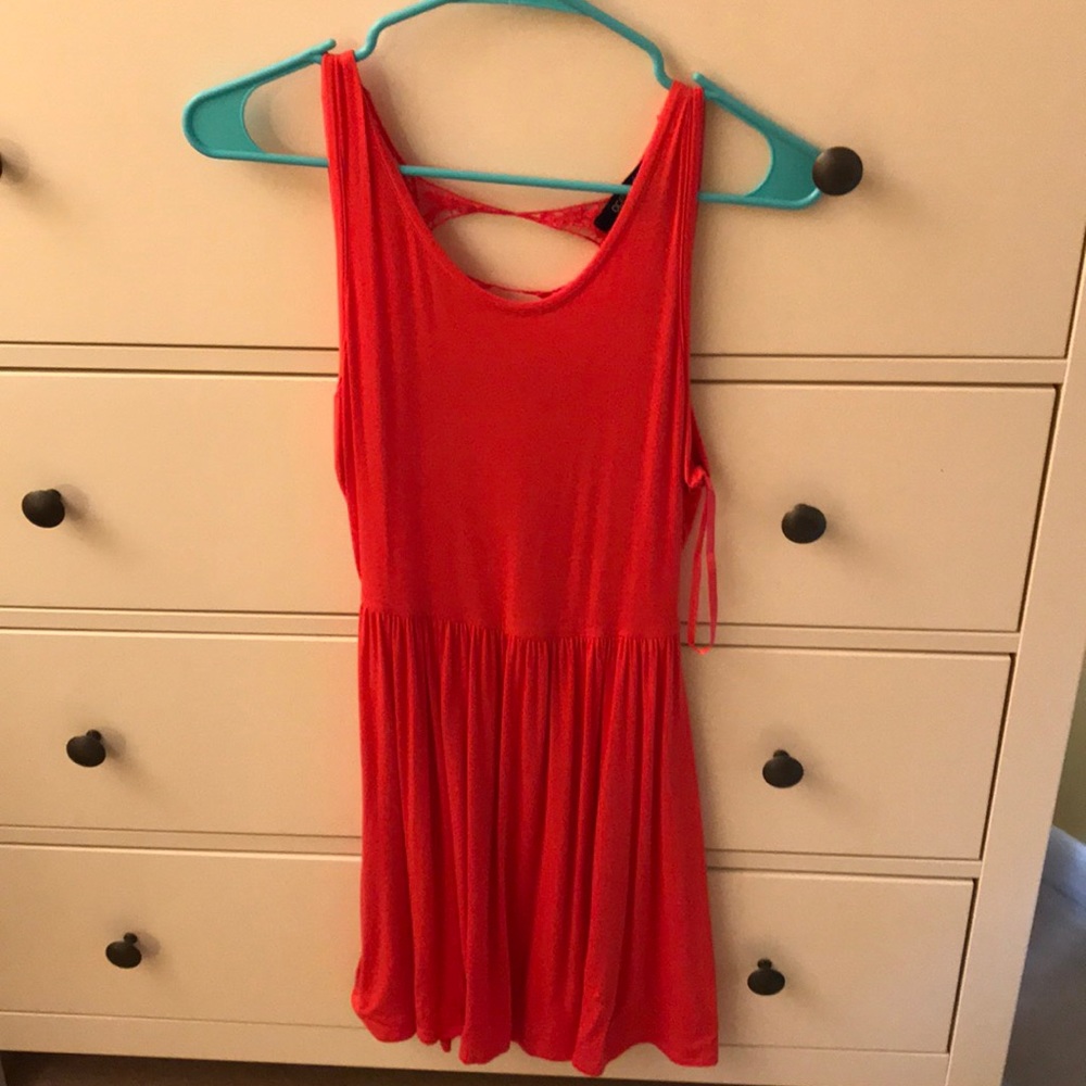 Pink beach cover up